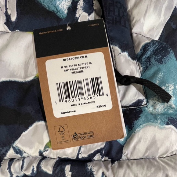 Rare North Face Retro 1996 Nuptse Puff Jacket - Picture 11 of 15